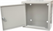 Conexpro wall mounting box 300x300x140, ventilation, šedá
