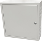 Conexpro wall mounting box 400x400x140, ventilation, gray