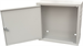 Conexpro wall mounting box 400x400x140, ventilation, gray