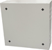 Conexpro wall mounting box 400x400x140, ventilation, gray