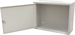 Conexpro wall mounting box 520x400x180, ventilation, gray