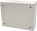 Conexpro wall mounting box 520x400x180, ventilation, gray
