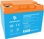 Conexpro battery LiFePO4, 12.8V, 50Ah, Smart BMS, Bluetooth