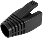Conexpro protective cap for RJ45 with cut, black