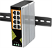Conexpro GNT-IG1008GP-AC, Industrial PoE switch for DIN rail, 8x LAN, 8x PoE