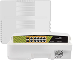 Conexpro GNT-P1012G6-F, Outdoor PoE switch, 10x LAN, 8x PoE, 2x SFP