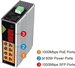 Conexpro GNT-IG1210FP-DC, Industrial PoE switch for DIN rail, 8x LAN, 8x PoE, 2x SFP