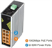 Conexpro GNT-IG1008GP-DC, Industrial PoE switch for DIN rail, 8x LAN, 8x PoE