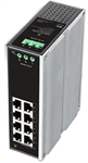 Conexpro GNT-IG1008GL-AC, Industrial switch for DIN rail, 8x LAN