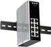 Conexpro GNT-IG1008GL-AC, Industrial switch for DIN rail, 8x LAN