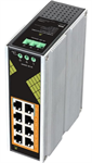 Conexpro GNT-IG1008GP-AC, Industrial PoE switch for DIN rail, 8x LAN, 8x PoE