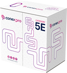 Conexpro UTP cable economy, CAT5e, LSZH, 24 AWG, 305m, white
