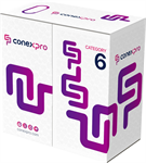 Conexpro UTP cable, CAT6, LSZH, 24 AWG, 305m, white