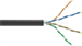 Conexpro FTP cable economy outdoor, CAT5e, PE, 24 AWG, 305m, black