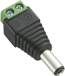Conexpro DC power connector plug 2.1x5.5 with terminal block