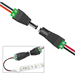 Conexpro DC power connector socket 2.1x5.5 mm with terminal block