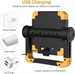 Conexpro portable work rechargeable double LED lights, 10W