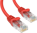 Conexpro patch cable UTP, CAT5e, 0.5m, red