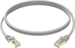 Conexpro slim patch cable STP, CAT6A, 1m, gray