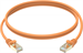 Conexpro slim patch cable STP, CAT6A, 5m, orange