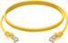 Conexpro slim patch cable STP, CAT6A, 2m, yellow