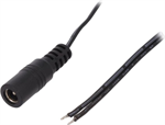 Conexpro DC power connector with cable, female, 25cm