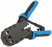 Conexpro PROFI crimping pliers with ratchet for RJ45, RJ9, RJ11 and RJ12 connectors