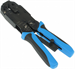 Conexpro PROFI crimping pliers with ratchet for RJ45, RJ9, RJ11 and RJ12 connectors