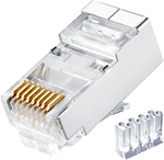 Conexpro connector RJ45 FTP, CAT6, two-part