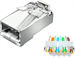 Conexpro connector RJ45 FTP, CAT6, two-part