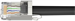 Conexpro connector RJ45 FTP, CAT5E, grounding PIN