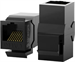 Conexpro keystone coupler UTP, CAT6A, RJ45, black