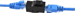 Conexpro keystone coupler UTP, CAT6A, RJ45, black