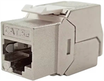 Conexpro toolless keystone FTP, CAT5E, silver