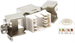 Conexpro toolless keystone FTP, CAT5E, silver