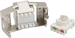 Conexpro toolless keystone FTP, CAT6, silver