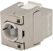 Conexpro toolless keystone FTP, CAT6, silver