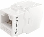 Conexpro toolless keystone UTP, CAT5E, white
