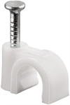 Conexpro cable clip 8mm white, 100 pcs