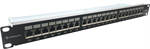 Conexpro 19" patch panel STP, CAT6A, 24 ports, 1U