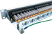 Conexpro 19" patch panel STP, CAT6A, 24 ports, 1U
