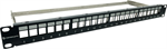 Conexpro 19" modular empty patch panel STP, 24 ports, 1U, empty
