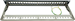 Conexpro 19" modular empty patch panel STP, 24 ports, 1U, empty