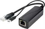 Conexpro Gigabit PoE splitter USB-C, 5V, 3A, 15W