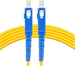 Conexpro fiber optic patch cord, SCupc/SCupc, Simplex, Singlemode 9/125, 10m