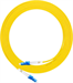 Conexpro fiber optic patch cord, LCupc/LCupc, Simplex, Singlemode 9/125, 5m