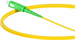 Conexpro fiber optic patch cord, SCapc/SCapc, Simplex, Singlemode 9/125, 1m