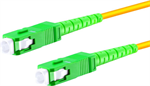 Conexpro fiber optic patch cord, SCapc/SCapc, Simplex, Singlemode 9/125, 3m