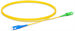 Conexpro fiber optic patch cord, SCupc/SCapc, Simplex, Singlemode 9/125, 1m