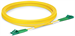 Conexpro fiber optic patch cord, LCapc/LCapc, Duplex, Singlemode 9/125, 2m